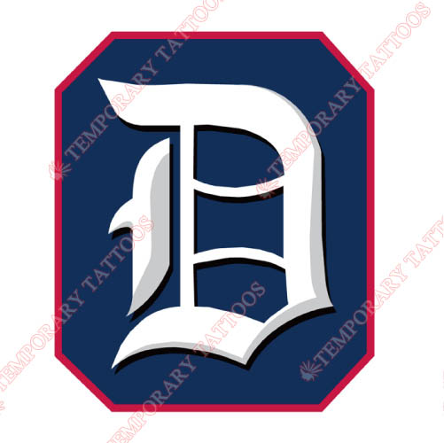 Duquesne Dukes Customize Temporary Tattoos Stickers NO.4292
